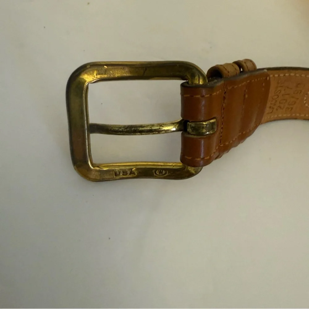 Lacoste Tan Belt